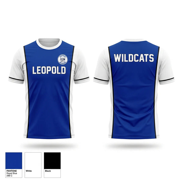 Short Sleeve Performance Shirt, Leopold, Cross Country, Teamtime, Team time, sublimation, custom sports apparel, team uniforms, spirit wear, spiritwear, sports uniforms, custom shirts, team store, custom team store, fundraiser sports, apparel fundraiser