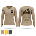 Lima Locomotives Women's Long Sleeve V-neck Shirt - 1