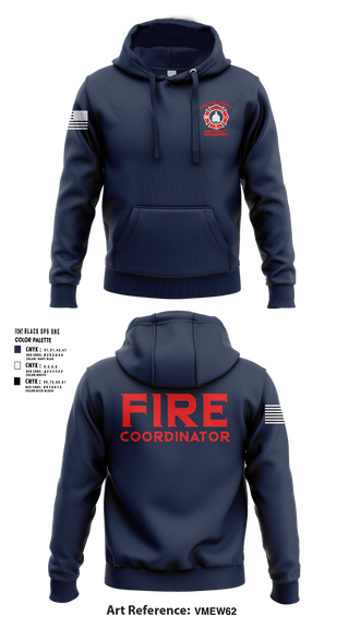 Hoodie, Orleans County Emergency Management, Fire Department, Teamtime, Team time, sublimation, custom sports apparel, team uniforms, spirit wear, spiritwear, sports uniforms, custom shirts, team store, custom team store, fundraiser sports, apparel fundraiser