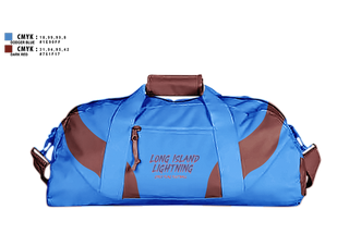 Duffle Bag, LI LIGHTNING, , Teamtime, Team time, sublimation, custom sports apparel, team uniforms, spirit wear, spiritwear, sports uniforms, custom shirts, team store, custom team store, fundraiser sports, apparel fundraiser