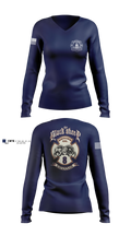 Engine 8 Women's Long Sleeve V-neck Shirt - 5