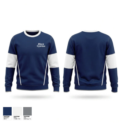 Black Cypress Crew Neck Sweatshirt - 1