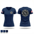 Wattsburg Hose Company 23370735 Women's Short Sleeve V-neck Shirt - 1