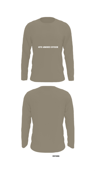 Long Sleeve Performance Shirt, 49th Armored Division, , Teamtime, Team time, sublimation, custom sports apparel, team uniforms, spirit wear, spiritwear, sports uniforms, custom shirts, team store, custom team store, fundraiser sports, apparel fundraiser
