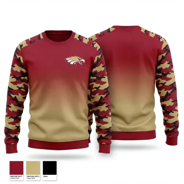 Crew Neck Sweatshirt, Ensor, Track & Field, Teamtime, Team time, sublimation, custom sports apparel, team uniforms, spirit wear, spiritwear, sports uniforms, custom shirts, team store, custom team store, fundraiser sports, apparel fundraiser