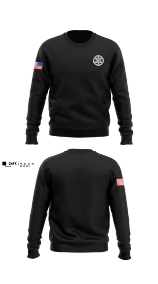 Crew Neck Sweatshirt, Marathon County Sheriff, Police, Teamtime, Team time, sublimation, custom sports apparel, team uniforms, spirit wear, spiritwear, sports uniforms, custom shirts, team store, custom team store, fundraiser sports, apparel fundraiser