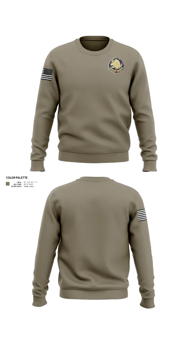 Crew Neck Sweatshirt, 490th CBRN BN, , Teamtime, Team time, sublimation, custom sports apparel, team uniforms, spirit wear, spiritwear, sports uniforms, custom shirts, team store, custom team store, fundraiser sports, apparel fundraiser