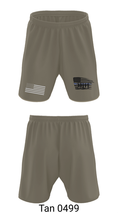 McBee Police Department 4438901 Athletic Shorts With Pockets - 66