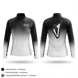 Quarter Zip Jacket, Midwest Vandals, Baseball, Teamtime, Team time, sublimation, custom sports apparel, team uniforms, spirit wear, spiritwear, sports uniforms, custom shirts, team store, custom team store, fundraiser sports, apparel fundraiser