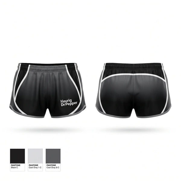 Womens Shorts, Keurig Dr Pepper, , Teamtime, Team time, sublimation, custom sports apparel, team uniforms, spirit wear, spiritwear, sports uniforms, custom shirts, team store, custom team store, fundraiser sports, apparel fundraiser