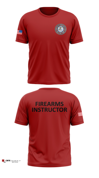 Short Sleeve Performance Shirt, FBOP FIREARMS INSTRUCTOR, Police, Teamtime, Team time, sublimation, custom sports apparel, team uniforms, spirit wear, spiritwear, sports uniforms, custom shirts, team store, custom team store, fundraiser sports, apparel fundraiser