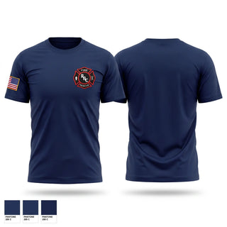 Old School Cotton Feel Shirt, Rainbow City Fire Department, Fire Department, Teamtime, Team time, sublimation, custom sports apparel, team uniforms, spirit wear, spiritwear, sports uniforms, custom shirts, team store, custom team store, fundraiser sports, apparel fundraiser
