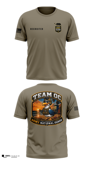 Old School Cotton Feel Shirt, TEAM OC, National Guard, Teamtime, Team time, sublimation, custom sports apparel, team uniforms, spirit wear, spiritwear, sports uniforms, custom shirts, team store, custom team store, fundraiser sports, apparel fundraiser