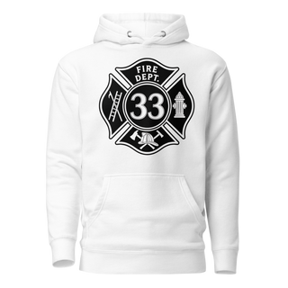 Unisex Hoodie - 1 - White