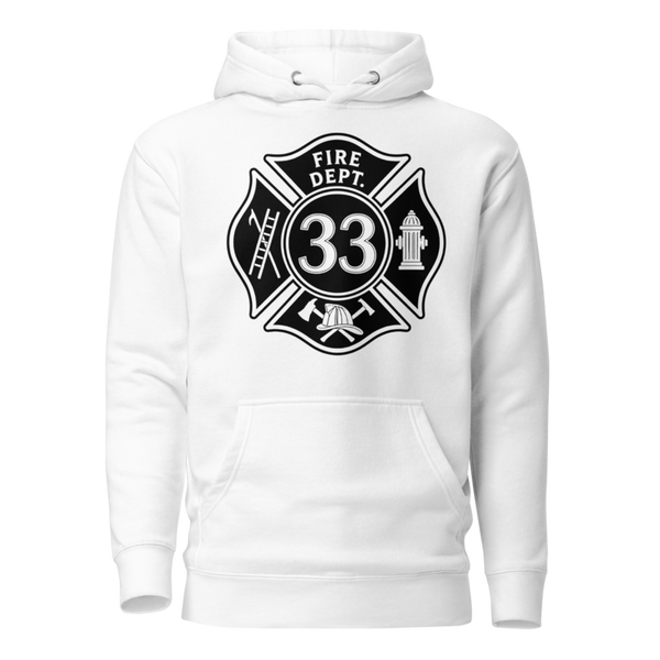 Unisex Hoodie - 1 - White