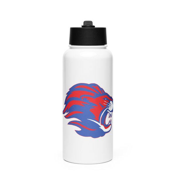 Leander High School Golf 21884690 Stainless Steel Water Bottle with a Straw Lid