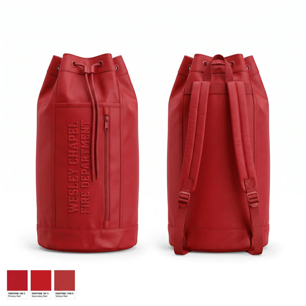 Gear Bag, Wesley chapel fire department, Fire Department, Teamtime, Team time, sublimation, custom sports apparel, team uniforms, spirit wear, spiritwear, sports uniforms, custom shirts, team store, custom team store, fundraiser sports, apparel fundraiser