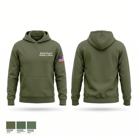 Hoodie, Alpine County Sheriff’s Office, Police, Teamtime, Team time, sublimation, custom sports apparel, team uniforms, spirit wear, spiritwear, sports uniforms, custom shirts, team store, custom team store, fundraiser sports, apparel fundraiser