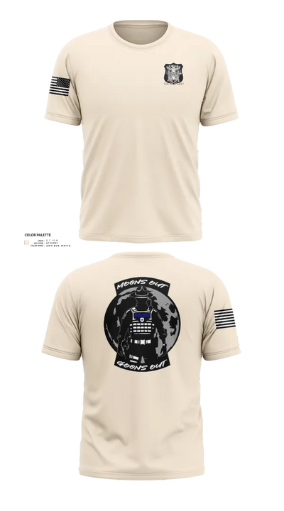 4th Precinct 85110542 Short Sleeve Performance Shirt - 70