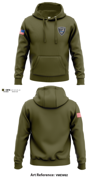 Hoodie, Orrville Police Department, Police, Teamtime, Team time, sublimation, custom sports apparel, team uniforms, spirit wear, spiritwear, sports uniforms, custom shirts, team store, custom team store, fundraiser sports, apparel fundraiser