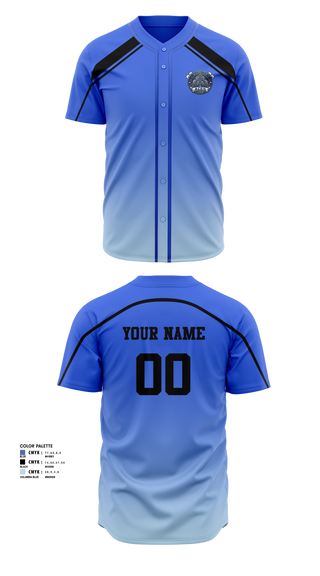 Full Button Baseball Jersey, Aces, Baseball, Teamtime, Team time, sublimation, custom sports apparel, team uniforms, spirit wear, spiritwear, sports uniforms, custom shirts, team store, custom team store, fundraiser sports, apparel fundraiser