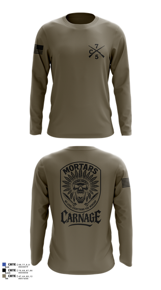 Long Sleeve Performance Shirt, Carnage, , Teamtime, Team time, sublimation, custom sports apparel, team uniforms, spirit wear, spiritwear, sports uniforms, custom shirts, team store, custom team store, fundraiser sports, apparel fundraiser
