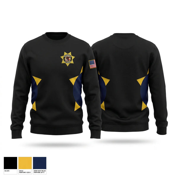 Crew Neck Sweatshirt, Roxana PD, Police, Teamtime, Team time, sublimation, custom sports apparel, team uniforms, spirit wear, spiritwear, sports uniforms, custom shirts, team store, custom team store, fundraiser sports, apparel fundraiser