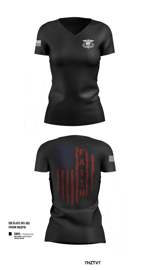Womens Short Sleeve Vneck Shirt, Rigger, Army, Teamtime, Team time, sublimation, custom sports apparel, team uniforms, spirit wear, spiritwear, sports uniforms, custom shirts, team store, custom team store, fundraiser sports, apparel fundraiser