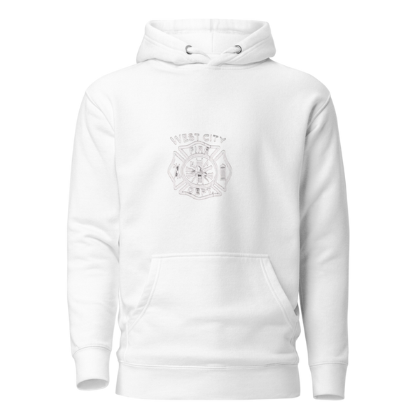 Unisex Hoodie - 1 - White