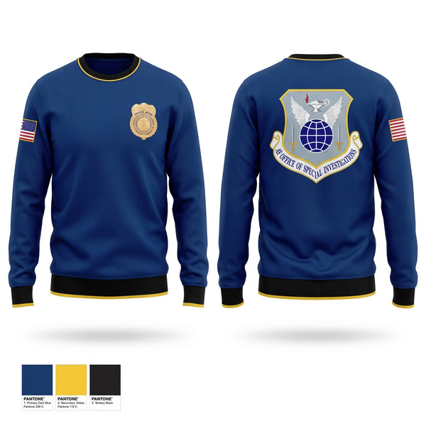 Crew Neck Sweatshirt, OSI DET 812, Police, Teamtime, Team time, sublimation, custom sports apparel, team uniforms, spirit wear, spiritwear, sports uniforms, custom shirts, team store, custom team store, fundraiser sports, apparel fundraiser