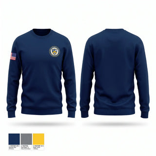 Crew Neck Sweatshirt, SUSD PD, Police, Teamtime, Team time, sublimation, custom sports apparel, team uniforms, spirit wear, spiritwear, sports uniforms, custom shirts, team store, custom team store, fundraiser sports, apparel fundraiser
