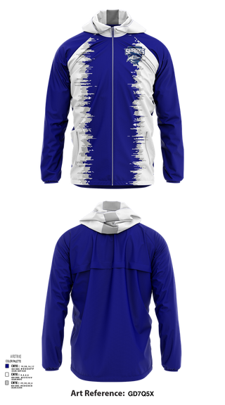 Windbreaker, Spanish River High School Football, , Teamtime, Team time, sublimation, custom sports apparel, team uniforms, spirit wear, spiritwear, sports uniforms, custom shirts, team store, custom team store, fundraiser sports, apparel fundraiser