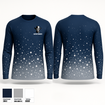 Gaither Cowboys 14127321 Long Sleeve Performance Shirt 1