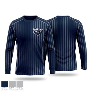 Long Sleeve Performance Shirt, SilverStateElite, Baseball, Teamtime, Team time, sublimation, custom sports apparel, team uniforms, spirit wear, spiritwear, sports uniforms, custom shirts, team store, custom team store, fundraiser sports, apparel fundraiser