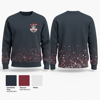 Crew Neck Sweatshirt, Sharks, Men's Soccer, Teamtime, Team time, sublimation, custom sports apparel, team uniforms, spirit wear, spiritwear, sports uniforms, custom shirts, team store, custom team store, fundraiser sports, apparel fundraiser