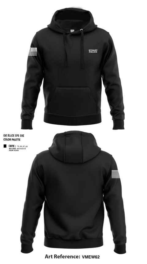 Hoodie, Stuart Police, Women's Volleyball, Teamtime, Team time, sublimation, custom sports apparel, team uniforms, spirit wear, spiritwear, sports uniforms, custom shirts, team store, custom team store, fundraiser sports, apparel fundraiser