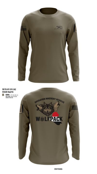 229TH MP CO Long Sleeve Performance Shirt 102