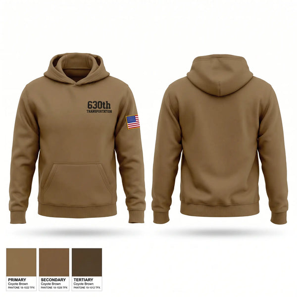 Hoodie, 630th Transportation, Army, Teamtime, Team time, sublimation, custom sports apparel, team uniforms, spirit wear, spiritwear, sports uniforms, custom shirts, team store, custom team store, fundraiser sports, apparel fundraiser