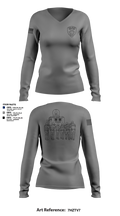 Team 3 37377500 Women's Long Sleeve V-neck Shirt - 2