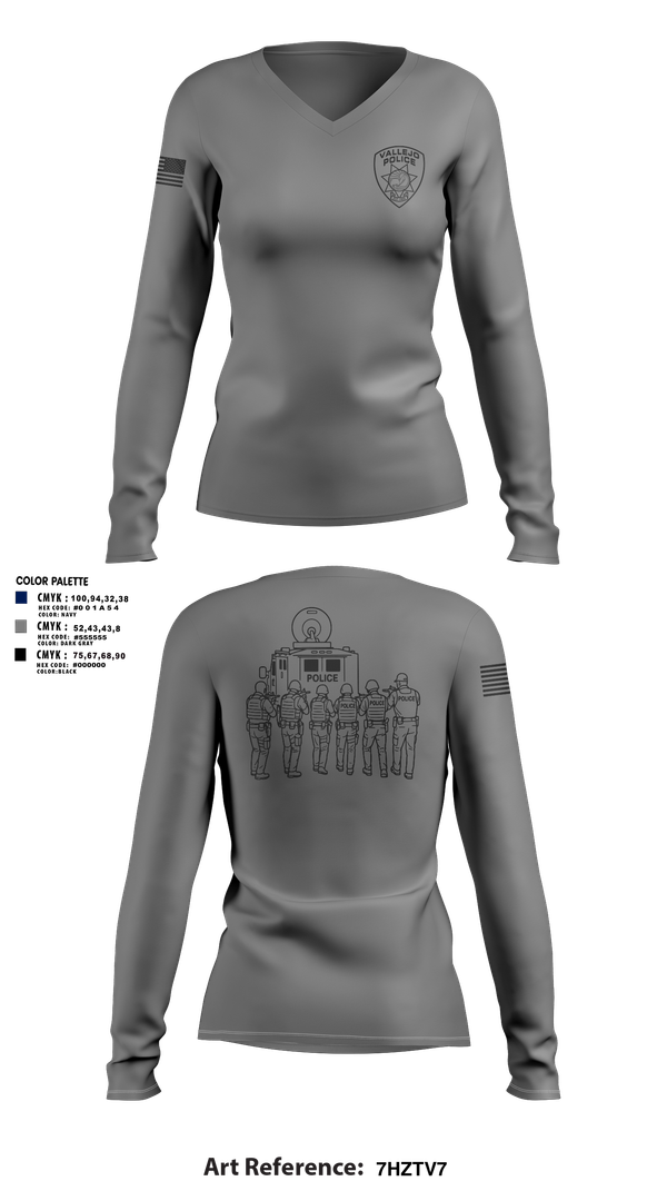 Womens Long Sleeve Vneck Shirt, Team 3, , Teamtime, Team time, sublimation, custom sports apparel, team uniforms, spirit wear, spiritwear, sports uniforms, custom shirts, team store, custom team store, fundraiser sports, apparel fundraiser