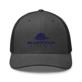 Bluffton University 87987155 Retro Trucker Hat | Yupoong 6606