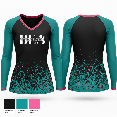 Blackout Elite All-stars 34535671 Women's Long Sleeve V-neck Shirt - 1