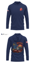 Northeast Fire Department Long Sleeve Hooded Sun Shirt - 2
