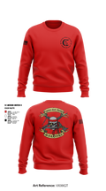 1st Battalion 2nd Marines Charlie Company 11974210 Crew Neck Sweatshirt - 2