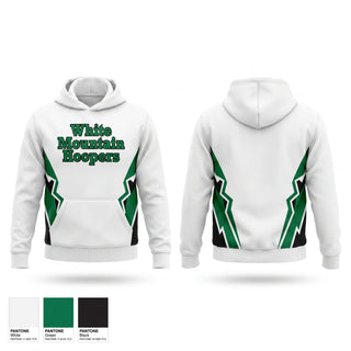 Hoodie, White Mountain Hoopers, Men's Basketball, Teamtime, Team time, sublimation, custom sports apparel, team uniforms, spirit wear, spiritwear, sports uniforms, custom shirts, team store, custom team store, fundraiser sports, apparel fundraiser