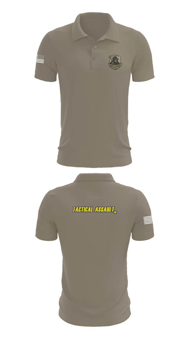 Short Sleeve Performance Polo, Death Squad Actual, E-Sports, Teamtime, Team time, sublimation, custom sports apparel, team uniforms, spirit wear, spiritwear, sports uniforms, custom shirts, team store, custom team store, fundraiser sports, apparel fundraiser