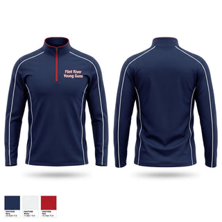 Quarter Zip Jacket, Flint River Young Guns, Baseball, Teamtime, Team time, sublimation, custom sports apparel, team uniforms, spirit wear, spiritwear, sports uniforms, custom shirts, team store, custom team store, fundraiser sports, apparel fundraiser