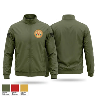 Windbreaker, 6th Motor Transport Battalion (6th MTBN), Marines, Teamtime, Team time, sublimation, custom sports apparel, team uniforms, spirit wear, spiritwear, sports uniforms, custom shirts, team store, custom team store, fundraiser sports, apparel fundraiser