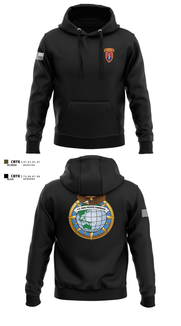 Hoodie, 5th SFAB, , Teamtime, Team time, sublimation, custom sports apparel, team uniforms, spirit wear, spiritwear, sports uniforms, custom shirts, team store, custom team store, fundraiser sports, apparel fundraiser