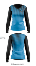 NORTH BAY HAVEN BUCCANEERS 83896078 Women's Long Sleeve V-neck Shirt - 1